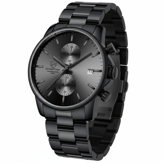 Orologio Cheetah Nero Alta Qualità