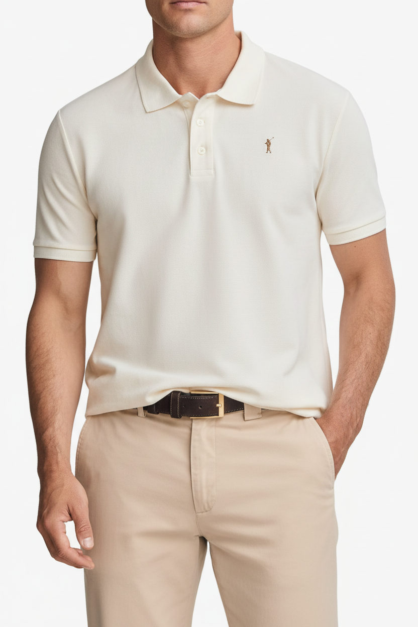Polo beige premium quality